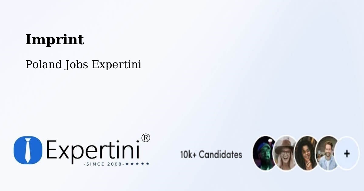 Imprint – Osiek Mały - Poland Jobs Expertini